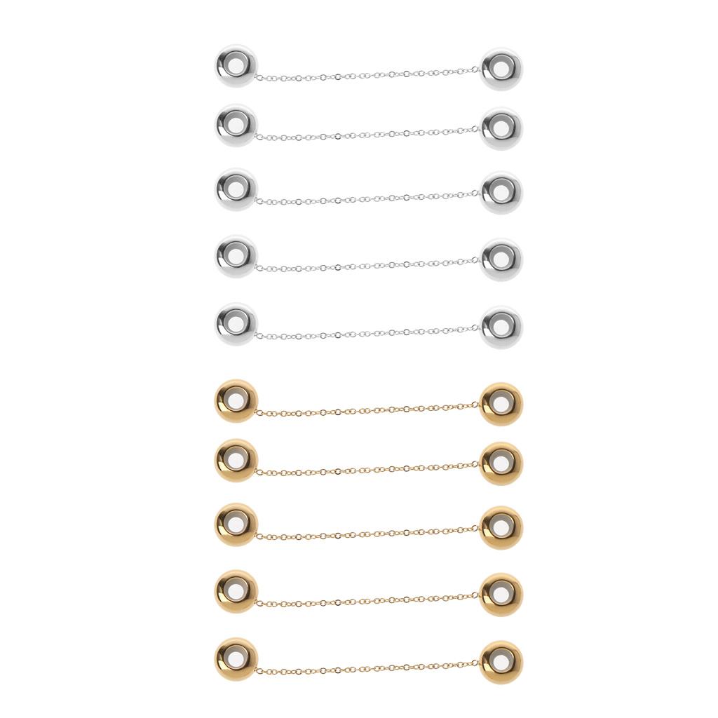 Safety Chain for Dangle Jewelry For Women Silver Plated Charms Amulet Pendant