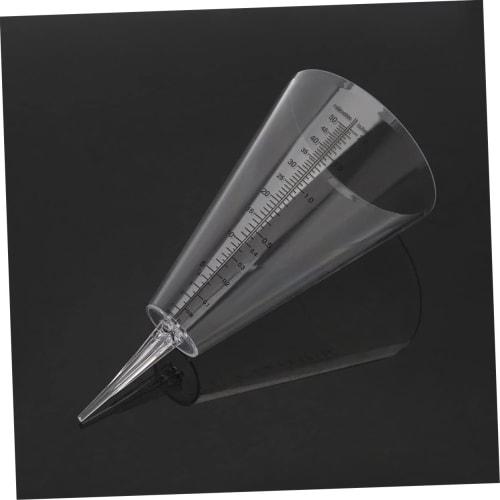 IWOWHERO Rain Gauge Cup, Rainfall Measuring Tube, Garden Measuring Gauge, Rain Gauge Cup, Lawn Rain Gauge, Garden Rain Gauge, Rainfall Measuring Tool,