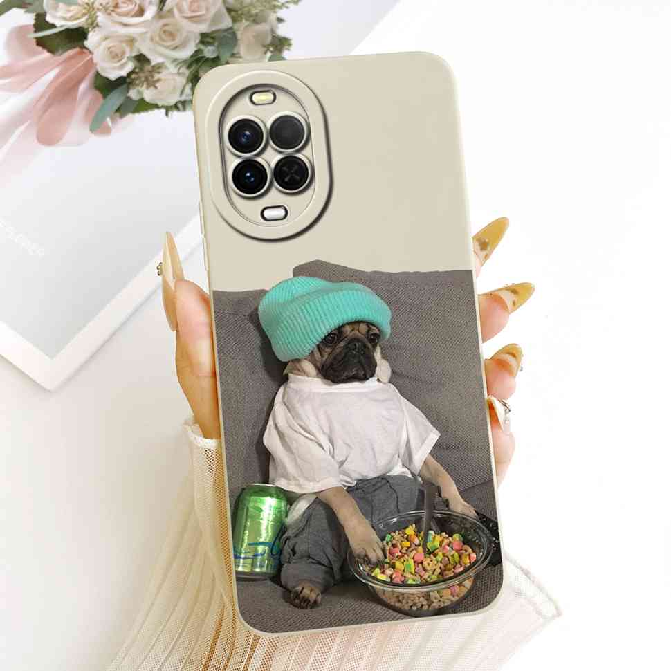 For Huawei nova 15 5G PSN-AL00 Case Cute Panda Rabbit Silicone Full Protcetion Cover For Huawei nova15 Nova 15 6.7" Bumper Shell