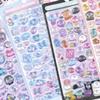 1 pc Creative Candy Ghost Rabbit Drop 3D Relief Stickers Scrapbooking Diy Diary Stationery Sticker Decor Cute Aesthetic Stickers