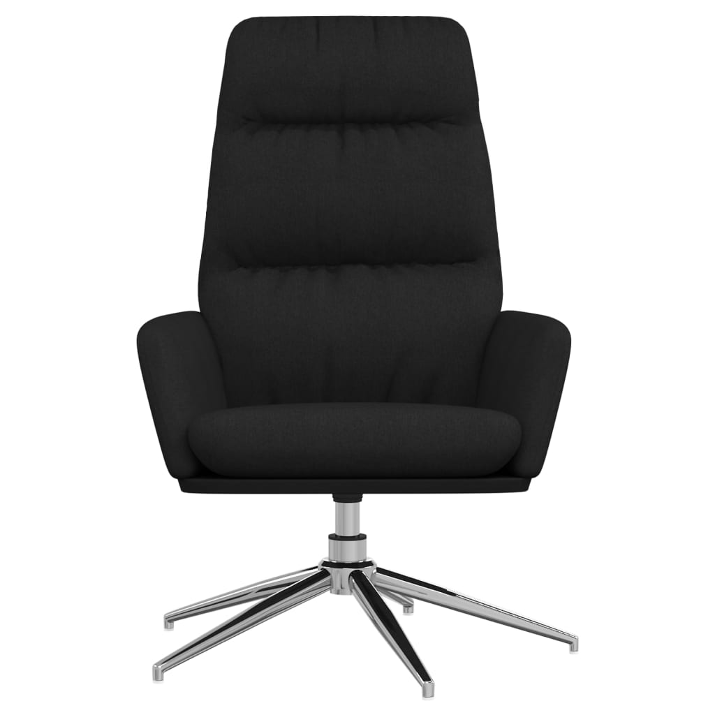 Relax Chair Black Fabric