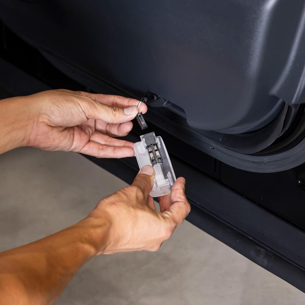 Светодиодная проекционная подсветка дверей VALENTI Jewel с логотипом, тип C, проекция, 2 шт.,