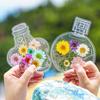 20 шт. DIY прозрачные закладки из сухоцветов изысканный дизайн креативные цветочные растения прозрачные закладки украшения