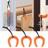 1/2/3Pcs Rubber Door Stopper Wedge Universal C-shaped Door Stopper Emergency Firefighter Medical Services First Responder Door Stop Accessories