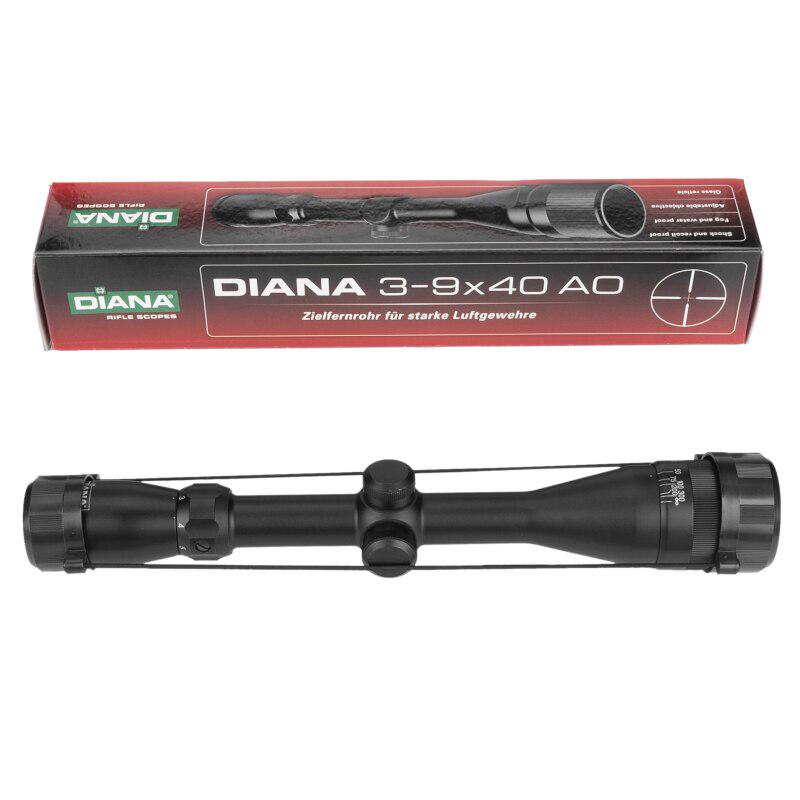 Diana 3-9X40 AO Tactical Riflescopes Glass Etched Crosshair Reticle Rifle Scope