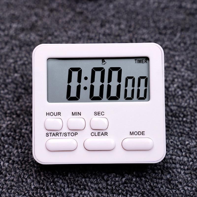 Digital Kitchen Timer Magnetic Countdown Up Cooking Timer Loud Alarm Magnet & Stand Large Display Classroom Timer Gift