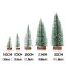 Halloween DIY Small Pine Tree Artificial Colorful LED Lights Mini Christmas Tree Tabletop