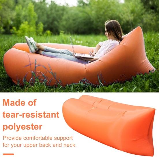 Надувной диван Легкий Портативный Водонепроницаемый Воздушный шезлонг Стул Выдерживает до 441
