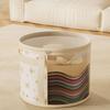 Clear Window Clothing Hat Toy Storage Bag Round Hat Storage Box Hat Brim Storage Bag  for Home