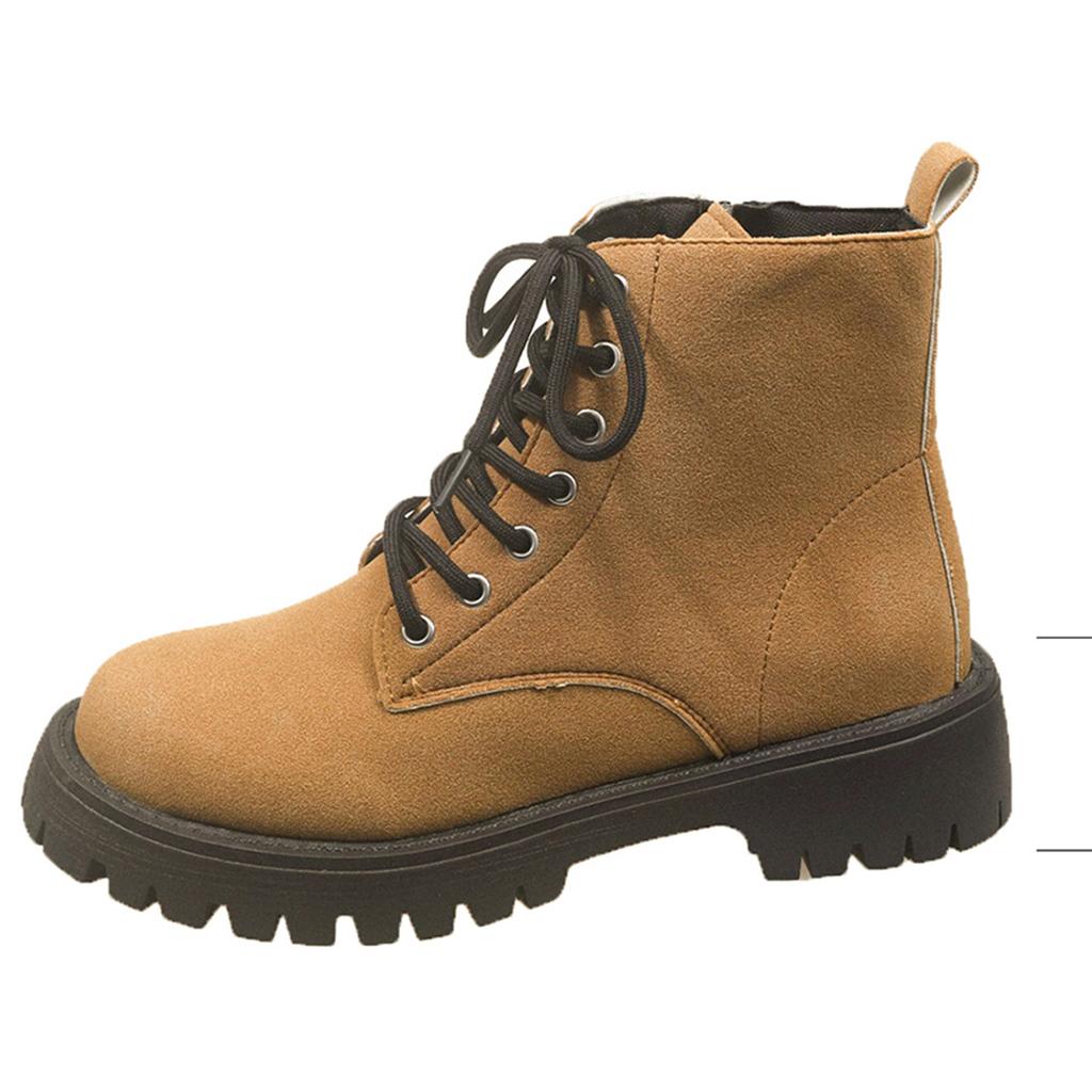 European Station Martin Boots Women's Autumn and Winter 2025 New Large Size Soft Leather Soft Sole Retro Women's Short Boots Frosted Tooling Boots