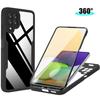 Case - BOOLING - for Samsung A22 4G - Black - 360° Protection - Anti-Scratch - Rigid