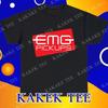 Новая футболка с логотипом компании EMG Guitars, смешная, размеры от S до 5XL