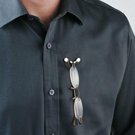 Glasses Holder Convenient Magnetic Eyeglass Holder Durable Anti-slip Sunglass Holder for Men And Women