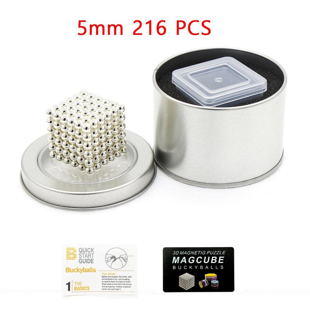 5 мм 1000 512 216 шт. магнитные шарики «сделай сам» для детей магнитные строительные блоки Buckyballs полихромные развлечения декомпрессия Neocube игрушки-головоломки