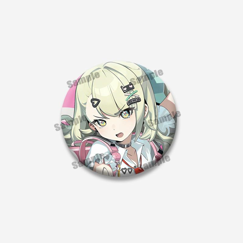 Zenless Zone Zero Game Role Brooch Angels of Delusion AOD Cartoon Badge for Backpack Clothes Hats Decor Jewelry Pins Accessories