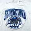 Винтажная футболка 80-х GEORGETOWN UNIVERSITY HOYAS РАЗМЕР S/M футбол ncaa мягкая
