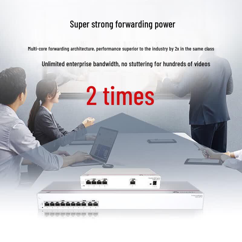 Huawei Kunling S380-S8T2T 10-Port Gigabit Wired Router Switch (CN version)