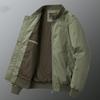 Cotton Bomber Jacket Men's Spring and Autumn Loose Large Size Men's Baseball Jacket