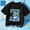 2025 Детская футболка K-Pop Охотники на демонов Тигр Футболка Подарок для фанатов Малышка Девочка Мальчик Охотники на демонов Тигр