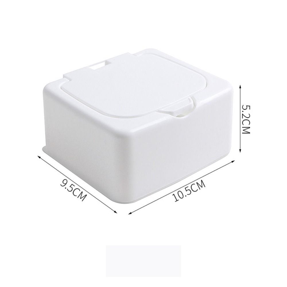 Pop-Up Type Cosmetic Cotton Storage Box Toothpick Dispenser Desktop Organizer Cotton Swab Holder