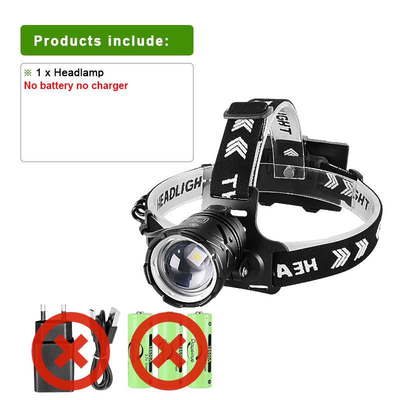 Rechargeable LED Headlamp White Laser Powerful Headlight 3000M Long Shot Hand Lamps High Power Head Flashlight Fishing Lantern