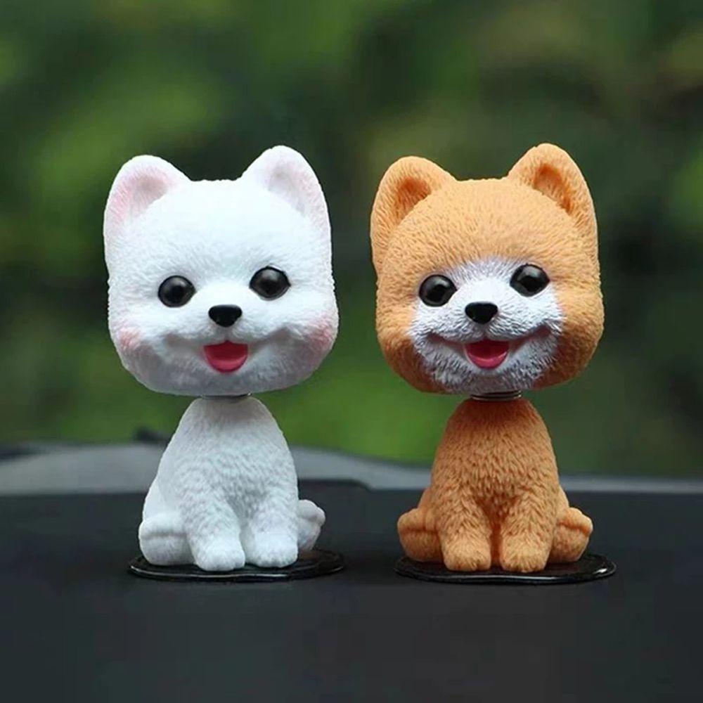Gift Tabletop Wobble Head Dolls Bobblehead Dog Car Ornaments Nodding Puppy Toys Shaking Head Dog