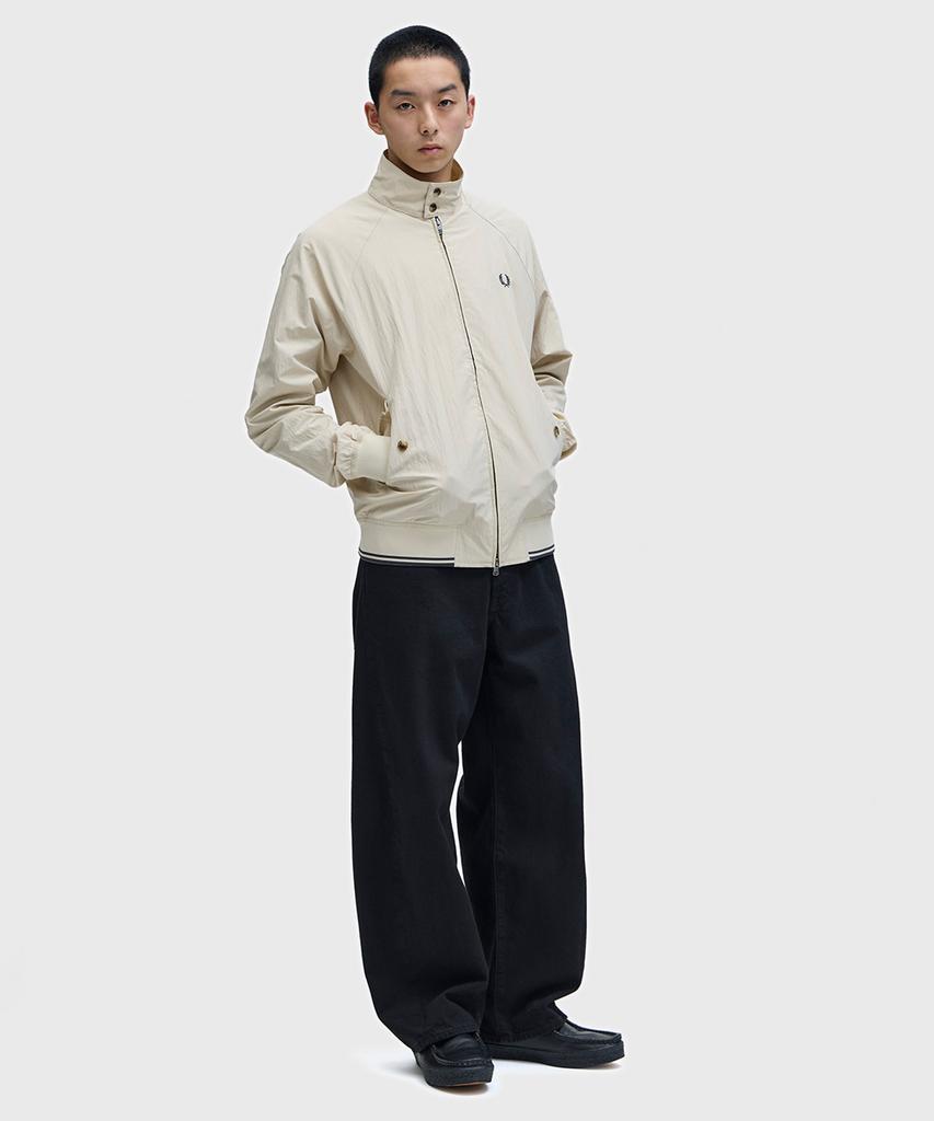 Fred Perry [Sport] Crinkle Harrington Jacket - Oatmeal Afpm261J321-691