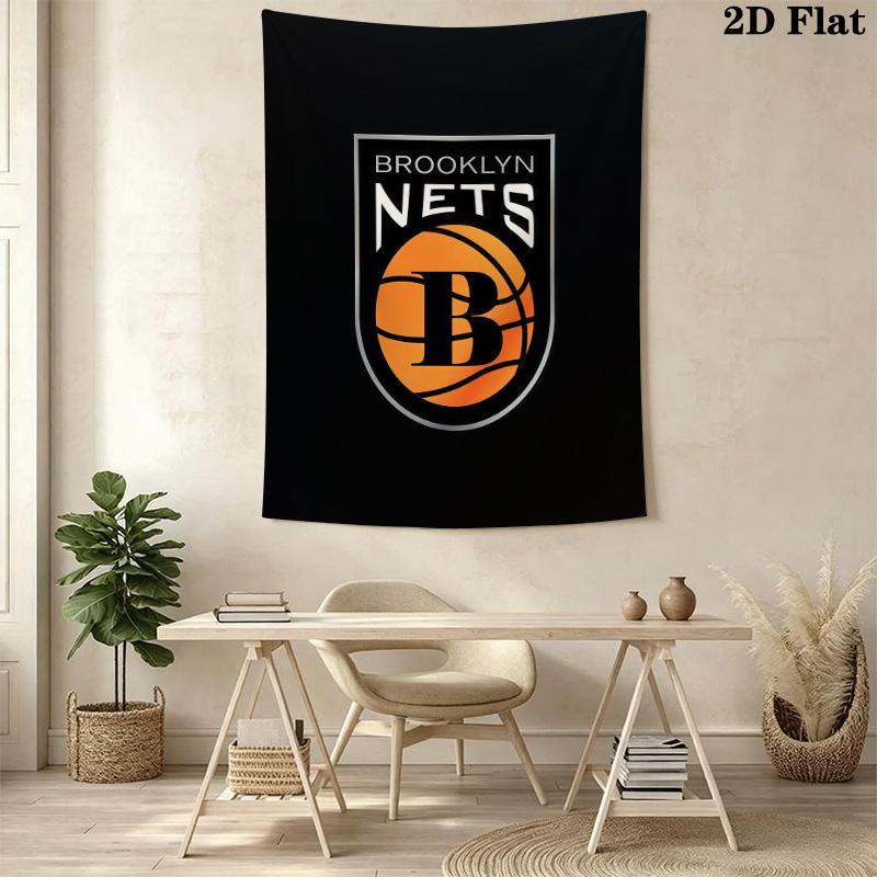 Brooklyn Nets Durant'S Impact Team Bedding 1 Duvet Cover 2 Pillowcase Without Core Christmas Birthday Gift Bedding Set
