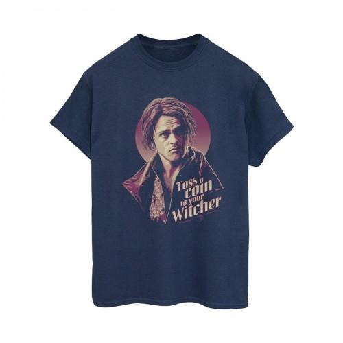 Netflix Womens/Ladies The Witcher Bard Toss A Coin Cotton Boyfriend T-Shirt
