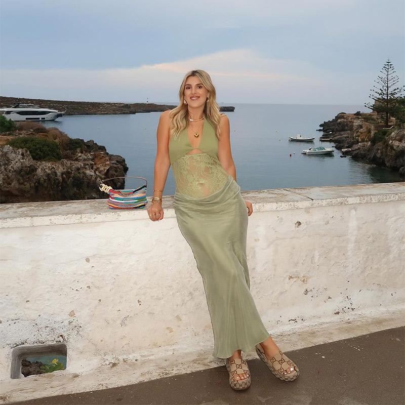 Прозрачное кружевное ажурное сексуальное платье для вечеринок и клубов Y2K, наряды для женщин, летние платья без рукавов и спины, облегающие пляжные макси-платья