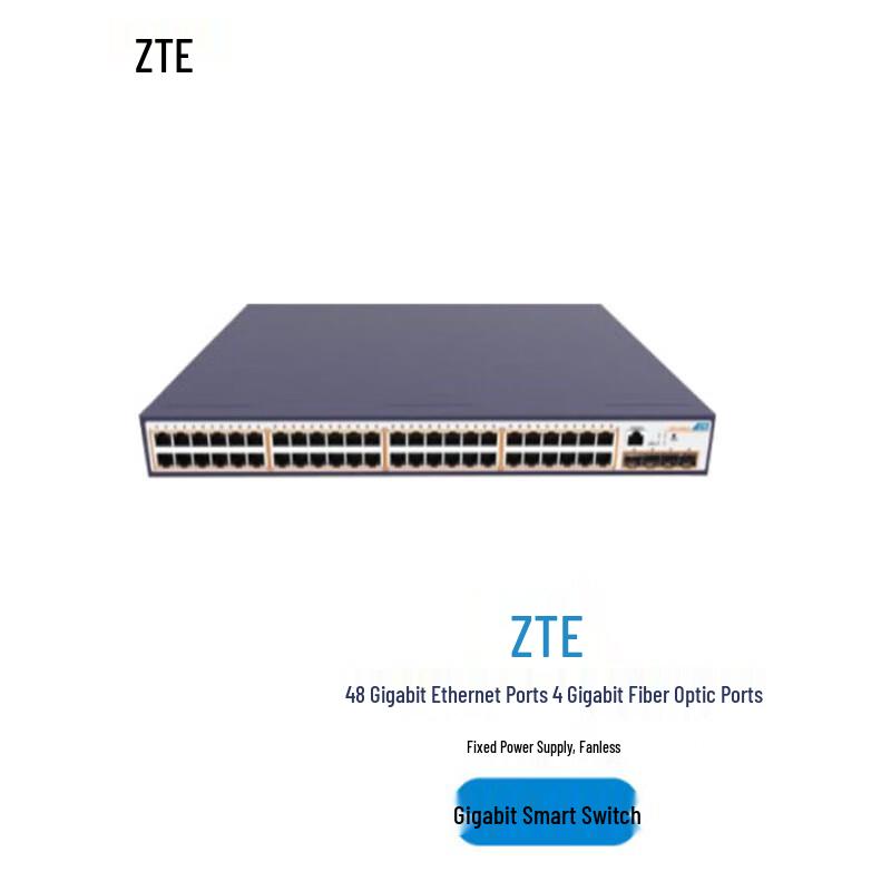 ZTE ZXR10 5260-52TS-SC Gigabit Smart PoE Switch
