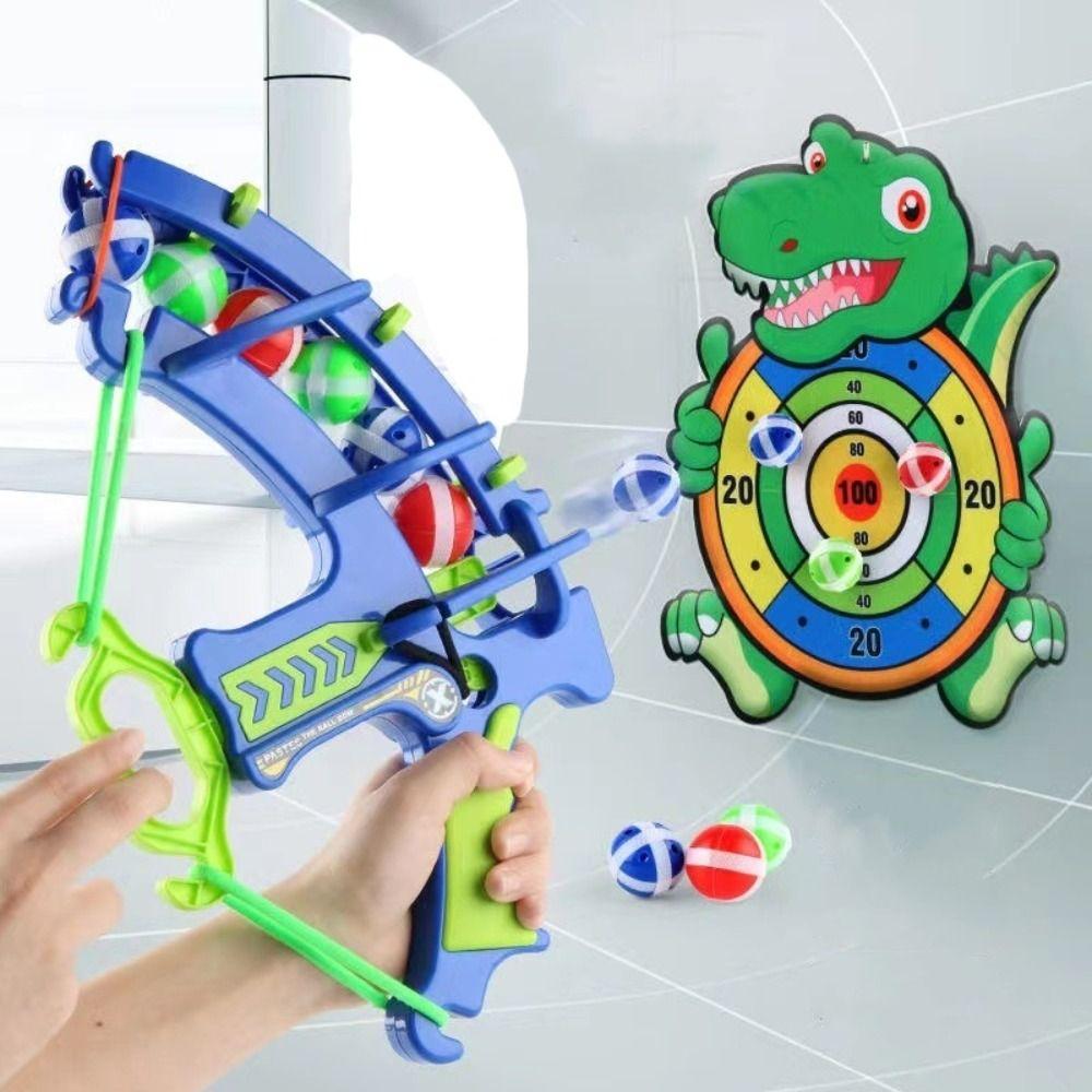 Sponge Ball Throw Sport Toy Parent-child Kids Dartboard Toy Target Sticky Ball  Board Games