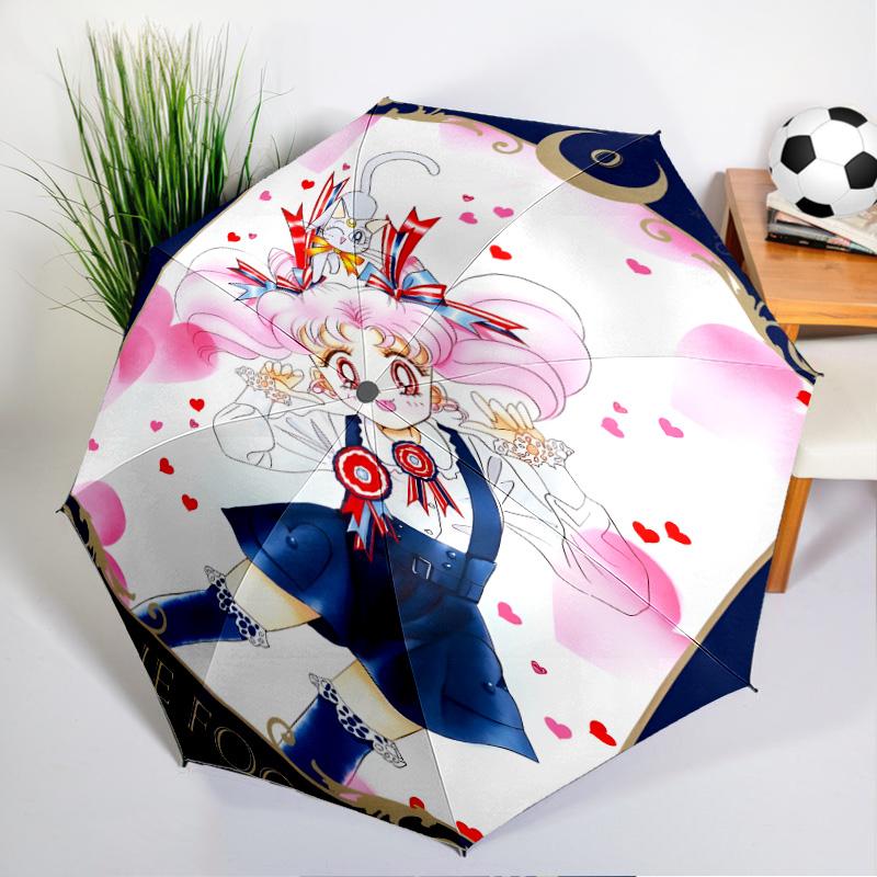 Moonlit Dance Of Love Umbrella Folding umbrella, automatic umbrella 8-Frame for Travel, camping Use Gift for Halloween Christmas