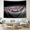 Suns Basketball Artwork Quick-Dry Tapestry Hanging for Bedroom,Livingroom, Playroom,Decor Art Room Wall Tapestry Holiday and Birthday Gifts