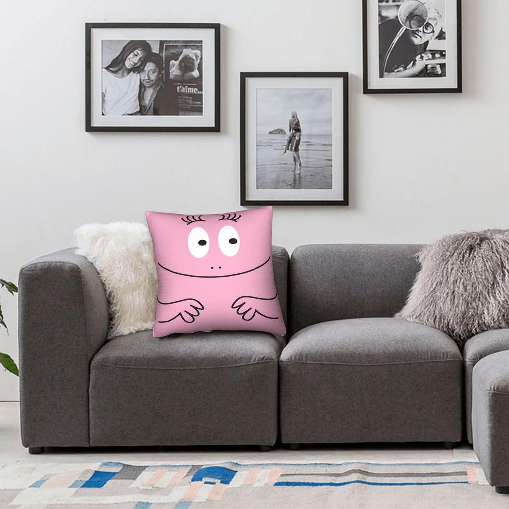 Pillow Cover Barbapapas Vintage Pillow Case For Sofa Home Decoration Pillowcases