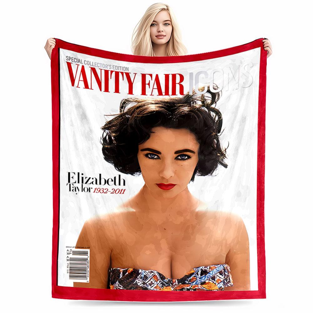 Vanity Fair Cover Blanket for all seasons blanket lunch break throw gift