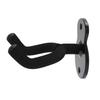 Guitar Wall Mount Hanger Hook Holder Stand Metal Universal for Ukulele Violin Studio RoomMatte Black