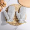 2/5Pcs Dishwashing Gloves Grid Weaving Technology Reusable Kitchen Cleaning Gloves Utensils Counters Tableware