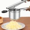 Manual Juice Squeezer Stainless Steel Spaghetti Presser Durable Potato Masher  Yam