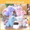 Unicorn Pony Cute Keychain Plush Doll Backpack Pendant Pp Stuffed Cotton