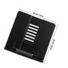 1Pcs Exquisitely Crafted Iron Book Holder Adjustable Reading Rack for Textbooks Magazines Sheet Music Free Hands Long Reading