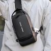 Мужская модная функциональная нагрудная сумка, противоугонный кодовый замок, повседневная дорожная сумка через плечо, легкая дорожная нагрудная сумка, рюкзак через плечо
