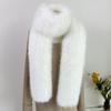 Fashionable 180cm Fake Fur Long Scarf Soft Fur Decor Winter Fluffy Scarf Thick Ladies Neck Warmer Scarves Outdoor