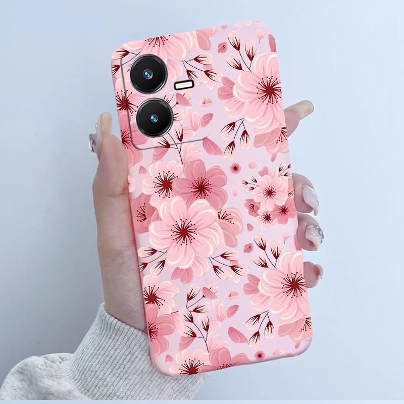 Чехол для Vivo Y22 Y22s Y35 Милый Астронавт Панда Мягкий ТПУ Силиконовый Чехол для телефона для vivoY22s Y 22s V2206 V2207 Y 35 V2205 Coque
