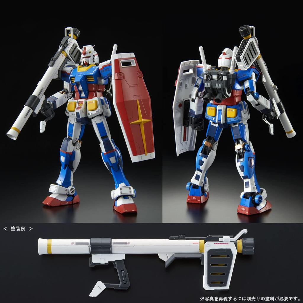 BANDAI RG Гандам Яркий 1/144 RX-78-2 (Команда Custom)
