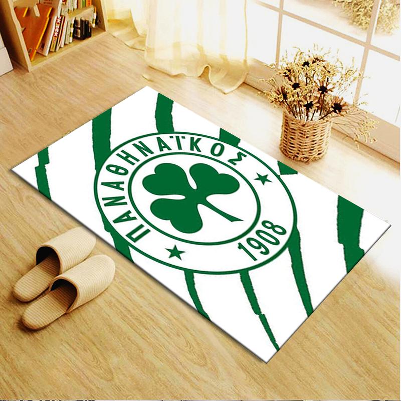 2026 NEW Panathinaikos Football Carpet Rug for Living Room Bedroom Home Sofa Decoration,Kids play Non-slip Floor Mat