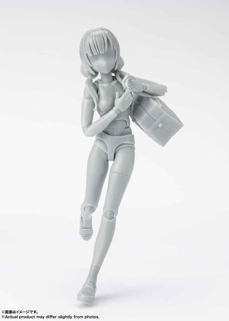 TAMASHII NATIONS Edition DX SET Color 130mm подвижная фигурка SHFiguarts Body-chan -School Life- (Серая версия.) приблизительно. ПВХ и АБС