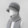 Hat Female Season Mom Grandma Rabbit Hair Thermal Basin Hat Fleece Thickened Old Lady Wool Hat