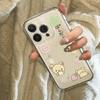 Креативный Клубничный Милый Кавайный Чехол Для Телефона Для iPhone 17 11 12 13 14 15 16 Pro Max Plus Ударопрочный Силиконовый Прозрачный Бампер