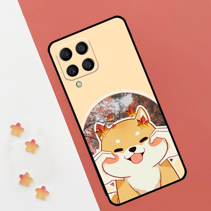 Cute Shiba Inu For Samsung Galaxy M13 M33 M12 M32 M52 M11 M21 M31 M35 M53 M55 M15 M14 M34 M54 M06 M16 Case